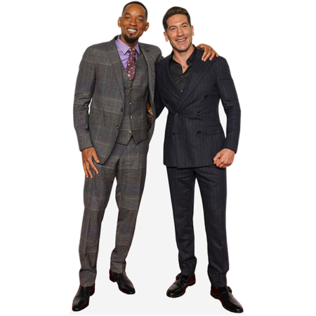 Featured image for “Will Smith And Jon Bernthal (Duo 1) Mini Celebrity Cutout”