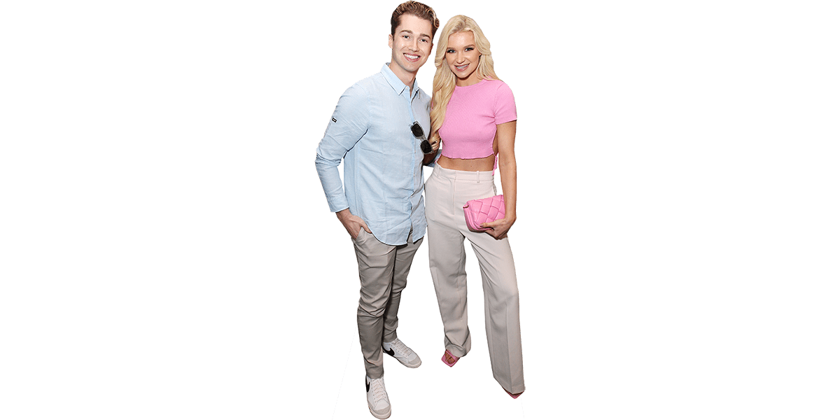 Featured image for “AJ Pritchard And Abbie Quinnen (Duo 2) Mini Celebrity Cutout”