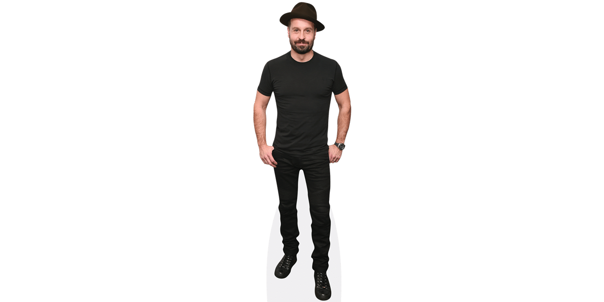 Alfie Boe (Hat) Cardboard Cutout - Celebrity Cutouts