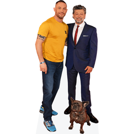 Featured image for “Andy Serkis And Tom Hardy (Duo 1) Mini Celebrity Cutout”