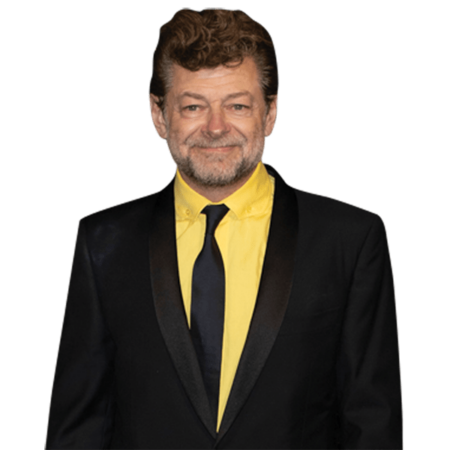 Featured image for “Andy Serkis (Yellow Shirt) Half Body Buddy Cutout”