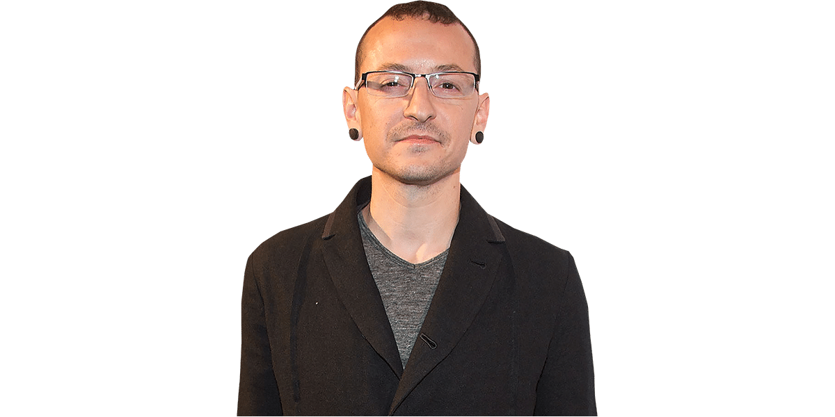 Chester Bennington (Coat) Half Body Buddy Cutout - Celebrity