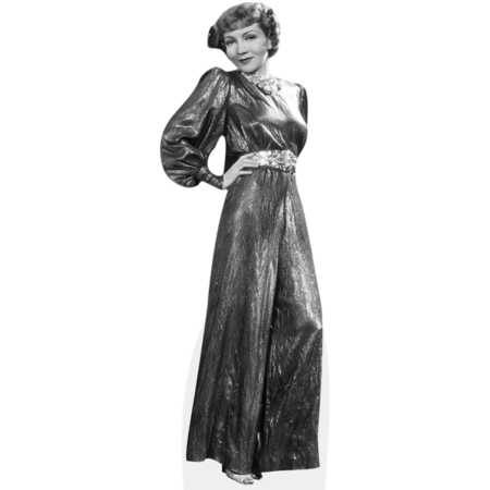 Featured image for “Claudette Colbert (BW) Cardboard Cutout”