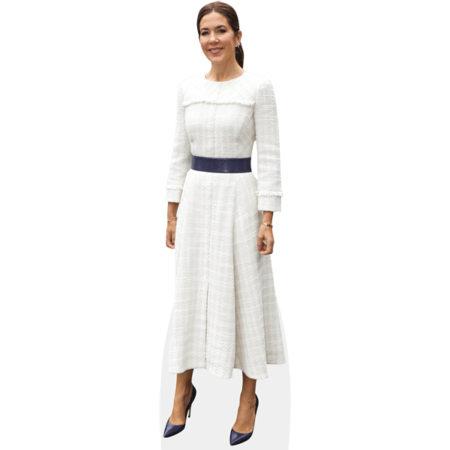 Featured image for “Crown Princess Mary (White Dress) Cardboard Cutout”