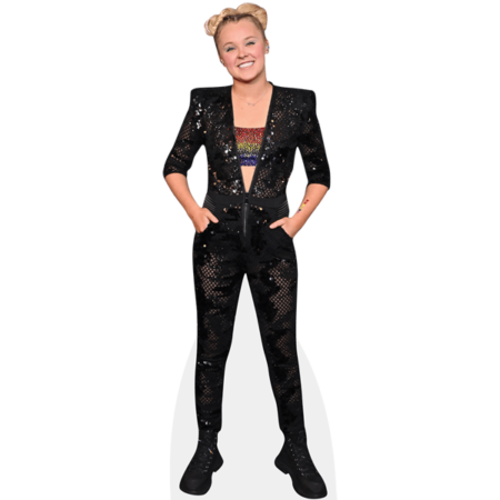 Featured image for “Jojo Siwa (Black Outfit) Cardboard Cutout”