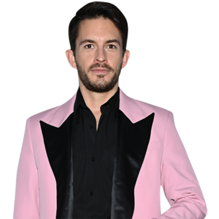 Featured image for “Jonathan Bailey (Pink) Half Body Buddy Cutout”