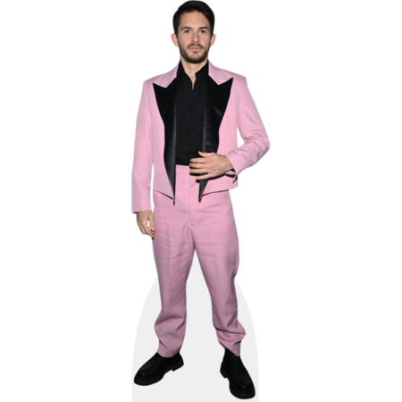 Featured image for “Jonathan Bailey (Pink) Cardboard Cutout”