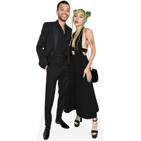 Featured image for “Justice Smith And Cameo Adele (Duo 3) Mini Celebrity Cutout”