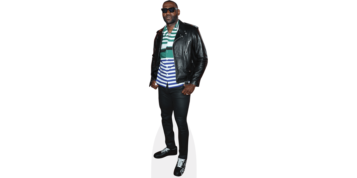 LeBron James (Leather Jacket) Cardboard Cutout - Celebrity Cutouts