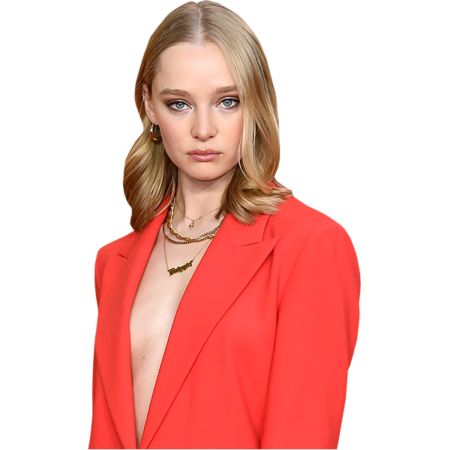 Featured image for “Maddi Waterhouse (red Suit) Half Body Buddy Cutout”