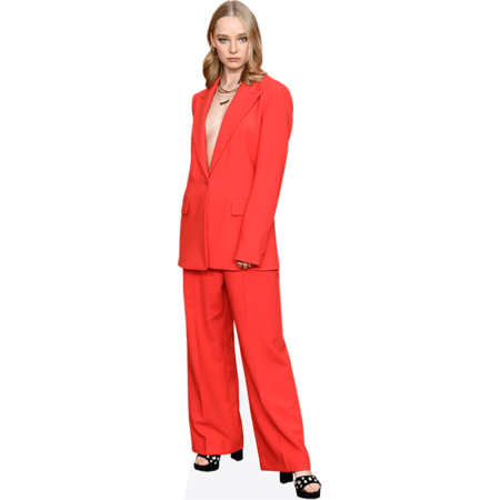 Featured image for “Maddi Waterhouse (red Suit) Cardboard Cutout”