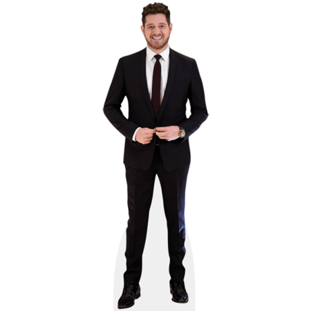Featured image for “Michael Buble (Black Suit) Cardboard Cutout”