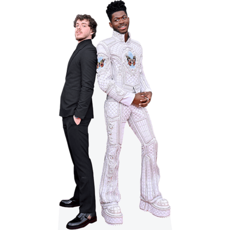 Featured image for “Montero Lamar Hill And Jack Harlow (Duo 1) Mini Celebrity Cutout”