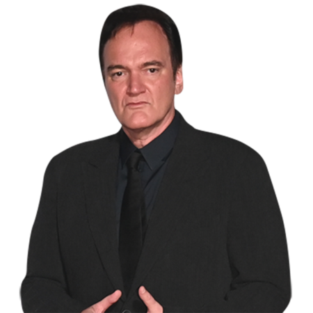 Featured image for “Quentin Tarantino (Suit) Half Body Buddy Cutout”