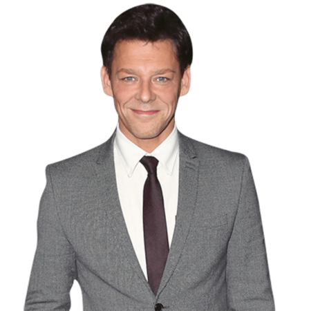 Featured image for “Richard Coyle (Grey Suit) Half Body Buddy Cutout”