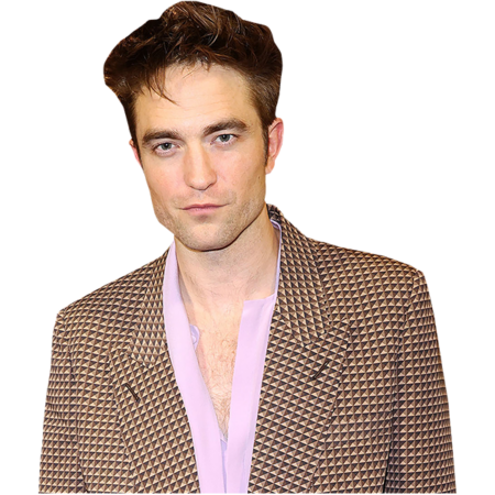 Featured image for “Robert Pattinson (Brown Suit) Half Body Buddy Cutout”