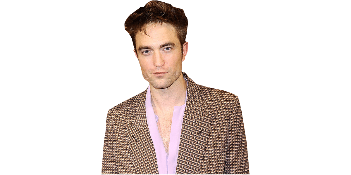 Robert Pattinson (Brown Suit) Half Body Buddy Cutout Celebrity Cutouts