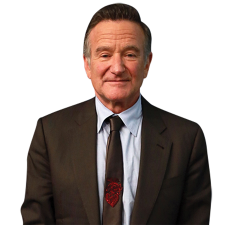 Featured image for “Robin Williams (Suit) Half Body Buddy Cutout”