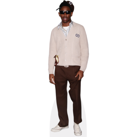 Featured image for “Tyler The Creator (Brown Trousers) Cardboard Cutout”