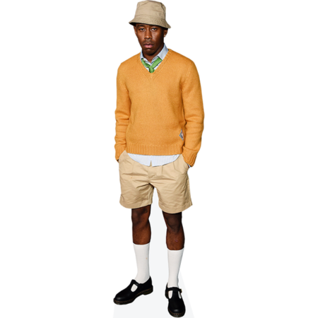 Featured image for “Tyler The Creator (Yellow Top) Cardboard Cutout”