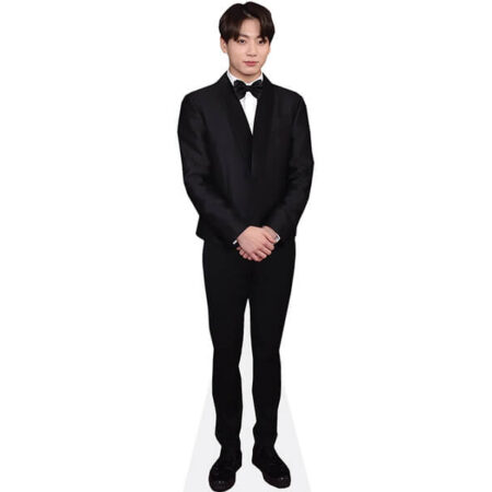 Featured image for “Jungkook (Bow Tie) Cardboard Cutout”