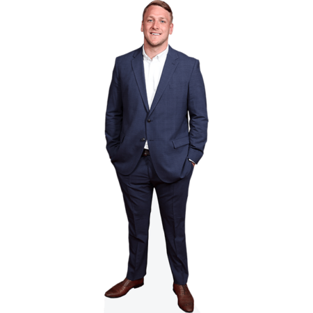 Featured image for “Alex Dombrandt (Suit) Cardboard Cutout”