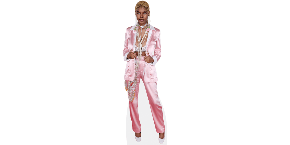 Diamond White (Pink) Cardboard Cutout - Celebrity Cutouts