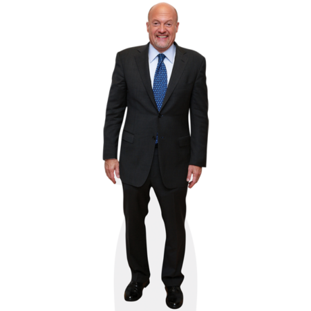 Featured image for “Jim Cramer (Blue Suit) Cardboard Cutout”