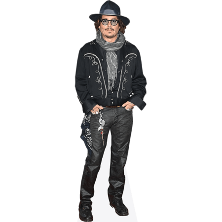 Featured image for “Johnny Depp (Scarf) Cardboard Cutout”