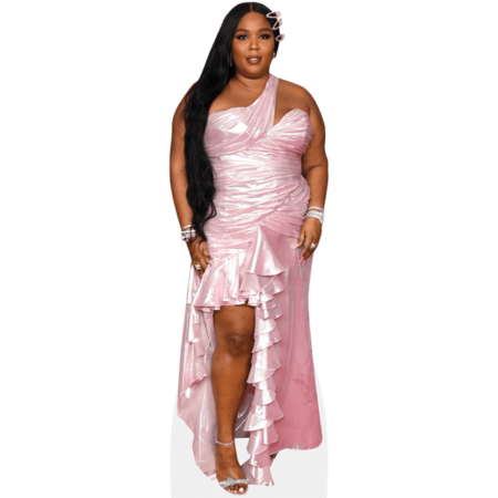 Featured image for “Lizzo (Pink Dress) Cardboard Cutout”