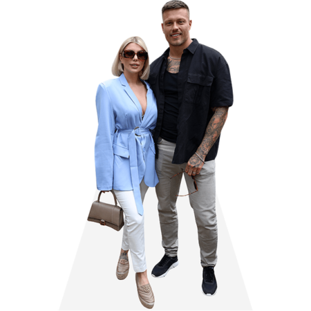 Featured image for “Olivia Buckland And Alex Bowen (Duo 2) Mini Celebrity Cutout”