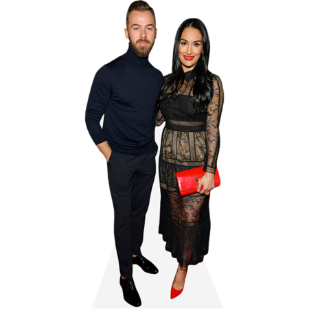 Featured image for “Artem Chigvintsev And Nikki Bella (Duo 1) Mini Celebrity Cutout”