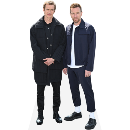 Featured image for “Ewan Mcgregor And Hayden Christensen (Duo 1) Mini Celebrity Cutout”