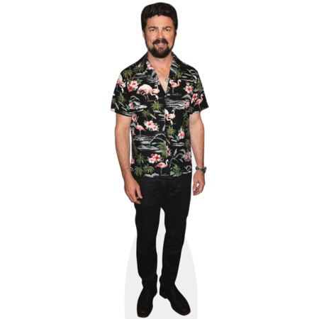 Featured image for “Karl Urban (Floral) Cardboard Cutout”