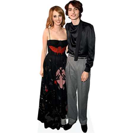 Featured image for “Maya Hawke And Finn Wolfhard (Duo 1) Mini Celebrity Cutout”