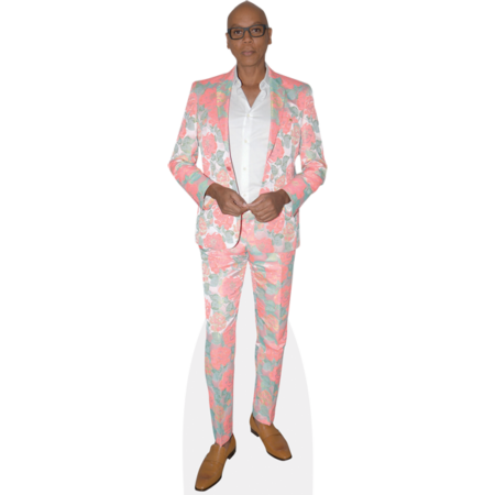 Featured image for “RuPaul (Floral Suit) Cardboard Cutout”