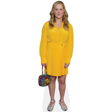 Featured image for “Amy Schumer (Yellow Dress) Cardboard Cutout”
