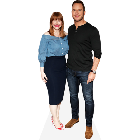 Featured image for “Chris Pratt And Bryce Dallas Howard (Duo 2) Mini Celebrity Cutout”
