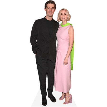 Featured image for “Gwilym Lee And Joanna Vanderham (Duo 1) Mini Celebrity Cutout”