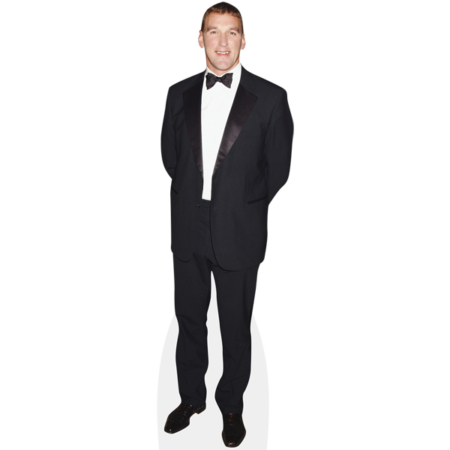 Featured image for “Matthew Pinsent (Bow Tie) Cardboard Cutout”