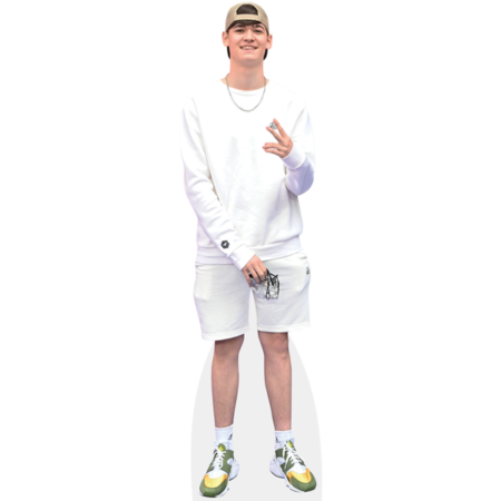 Featured image for “Max Mills (White Outfit) Cardboard Cutout”