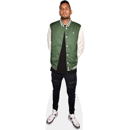 Featured image for “Nick Kyrgios (Green Jacket) Cardboard Cutout”