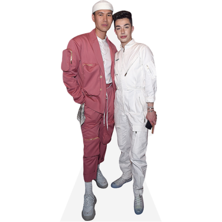 Featured image for “Patrick Ta And James Charles (Duo 1) Mini Celebrity Cutout”