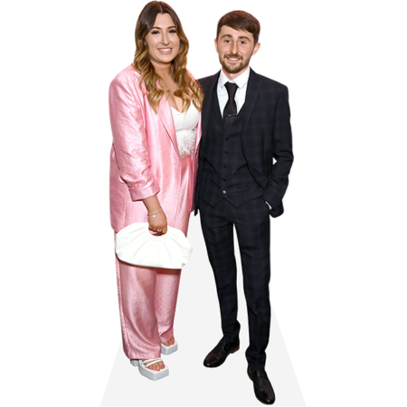 Featured image for “Sophie And Pete Sandiford (Duo 2) Mini Celebrity Cutout”
