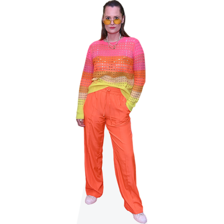 Featured image for “Charlotte De Carle (Orange Trousers) Cardboard Cutout”