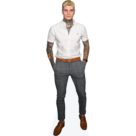 Featured image for “Connor Kern (Tattoos) Cardboard Cutout”