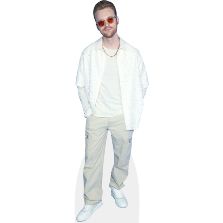 Featured image for “Finneas O'Connell (White Outfit) Cardboard Cutout”
