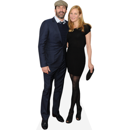 Featured image for “Jon Hamm And Jennifer Westfeldt (Duo 1) Mini Celebrity Cutout”