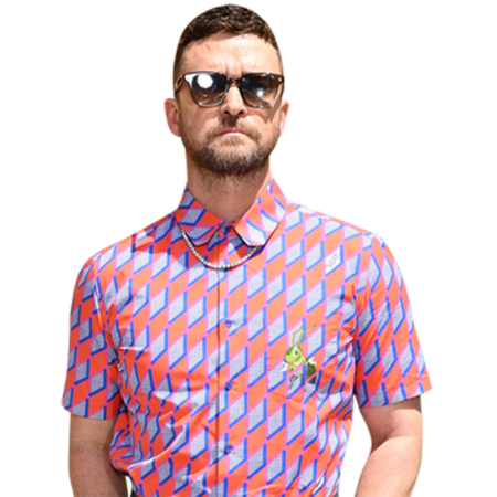 Featured image for “Justin Timberlake (Pink Shirt) Half Body Buddy”