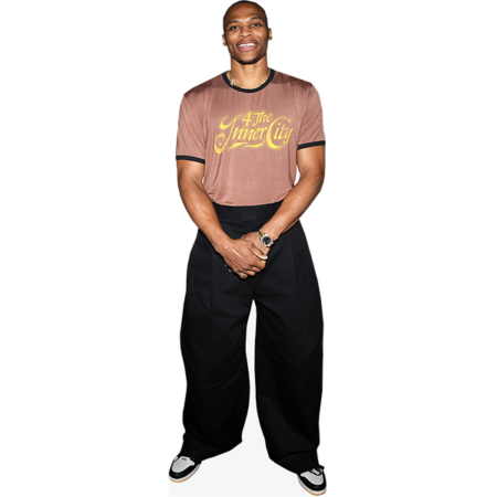 Featured image for “Russell Westbrook (Casual) Cardboard Cutout”